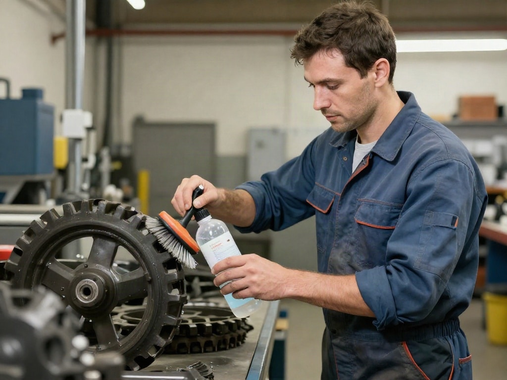 Industrieräder warten