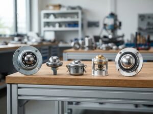 Kugelrollen Bauformen