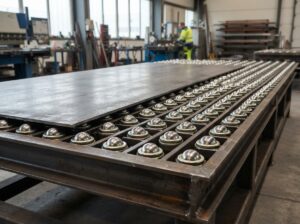 Kugelrollentisch Bleche Platten