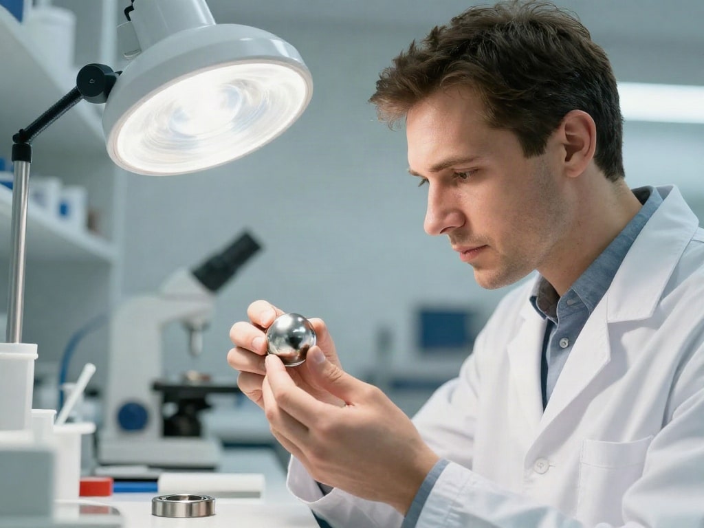 technische Kugeln reinigen