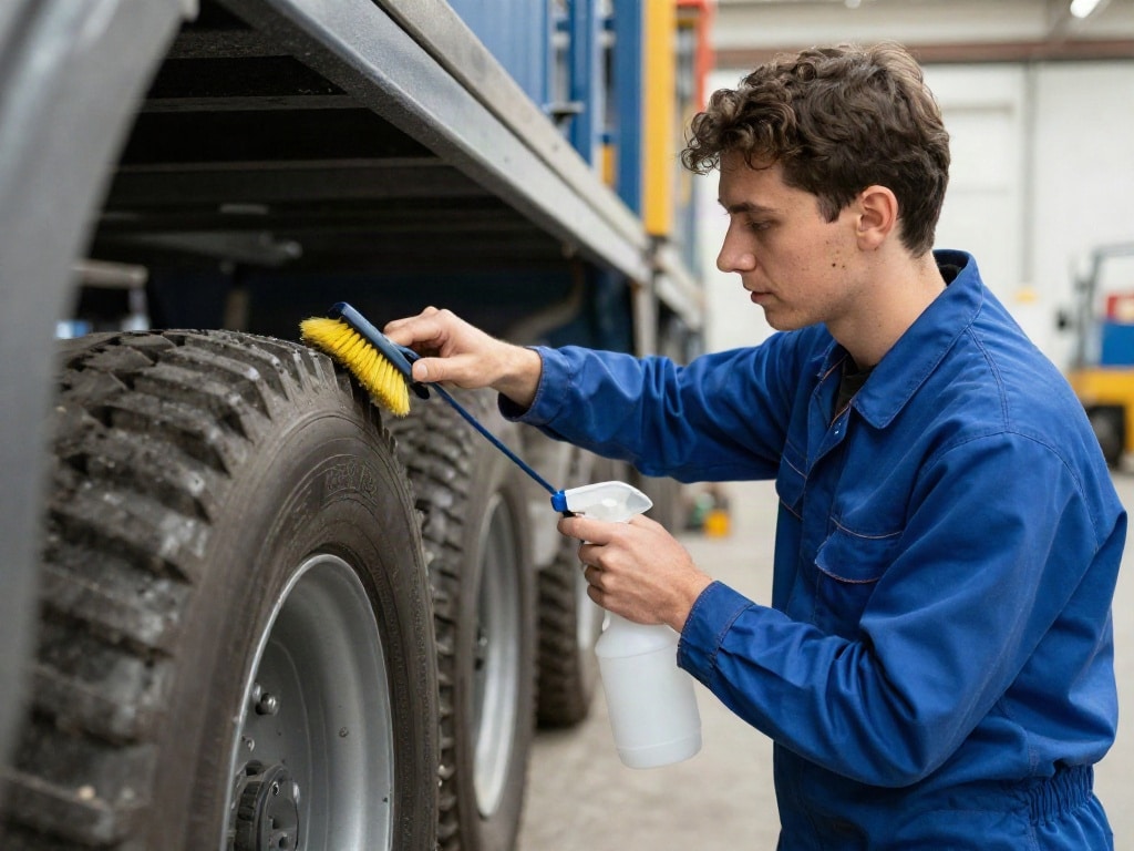 Rollen warten